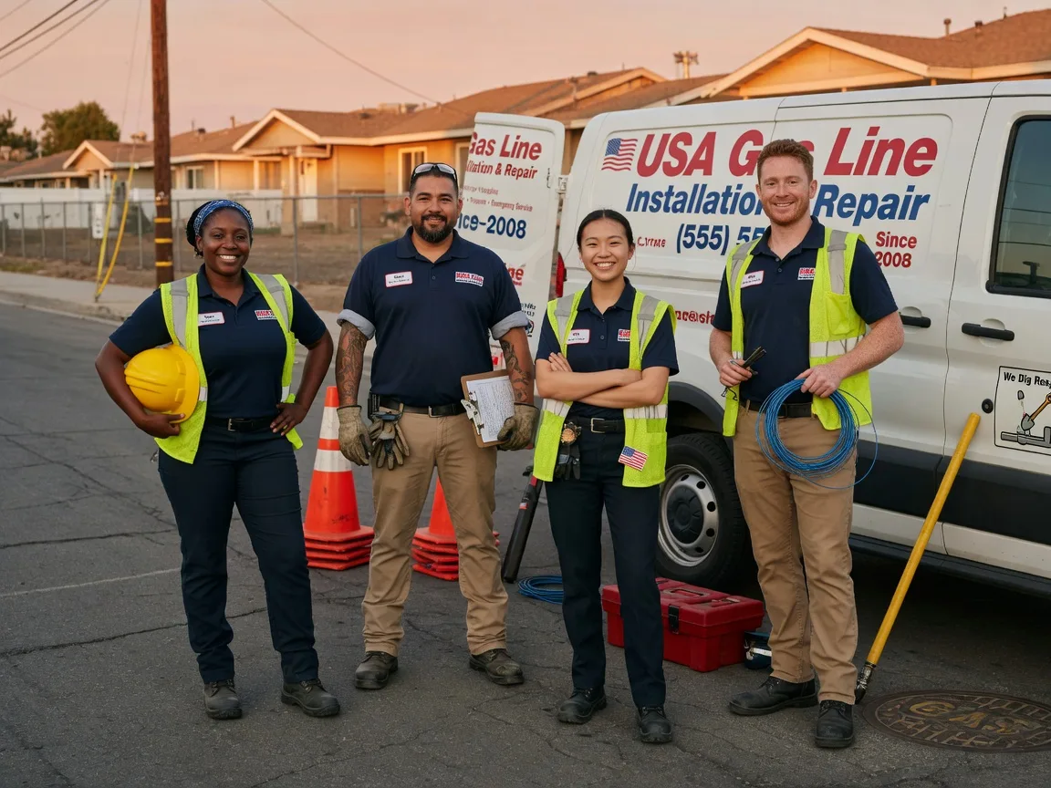 Gas Line Installation company in Keezletown, VA
